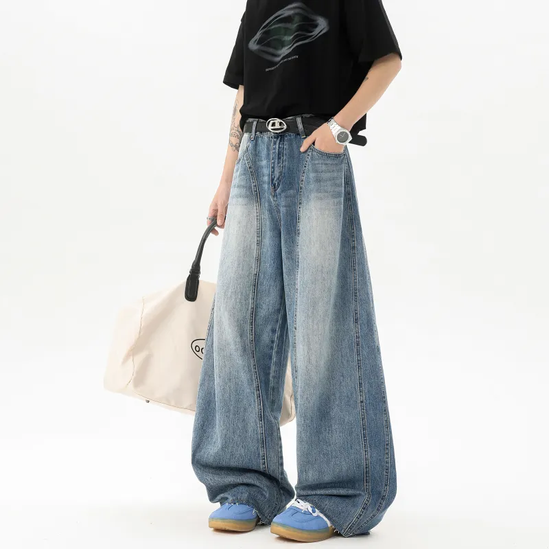 RICE NINE TEN Jeans Unisex Blue-3