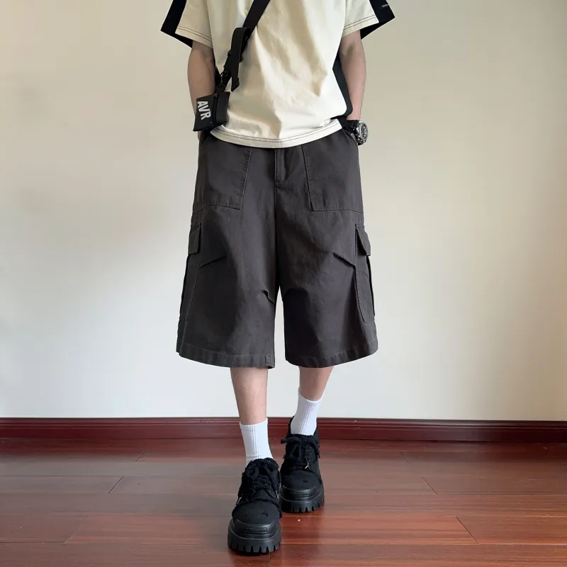 RICE NINE TEN Casual Shorts Unisex-3