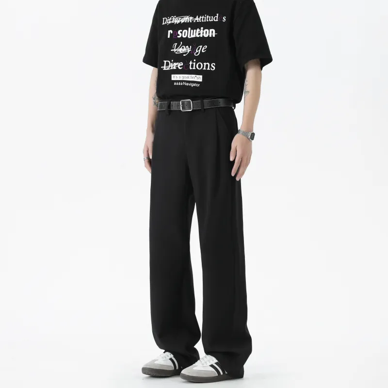 RICE NINE TEN Suit Trouser Unisex Black-1