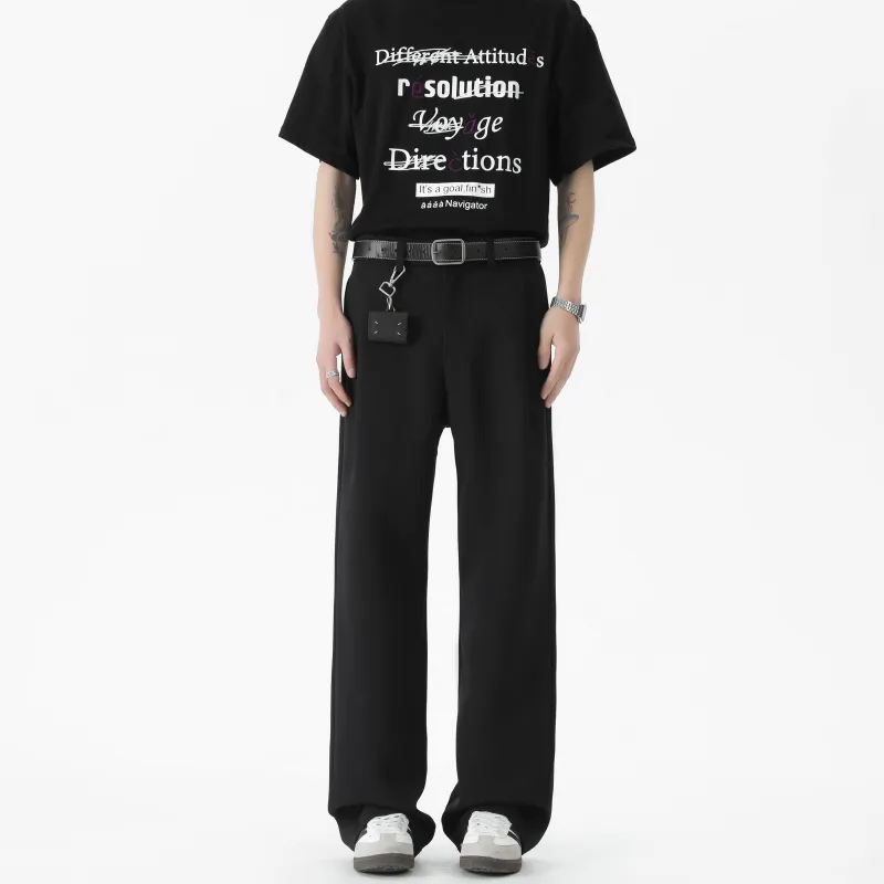 RICE NINE TEN Suit Trouser Unisex Black-3