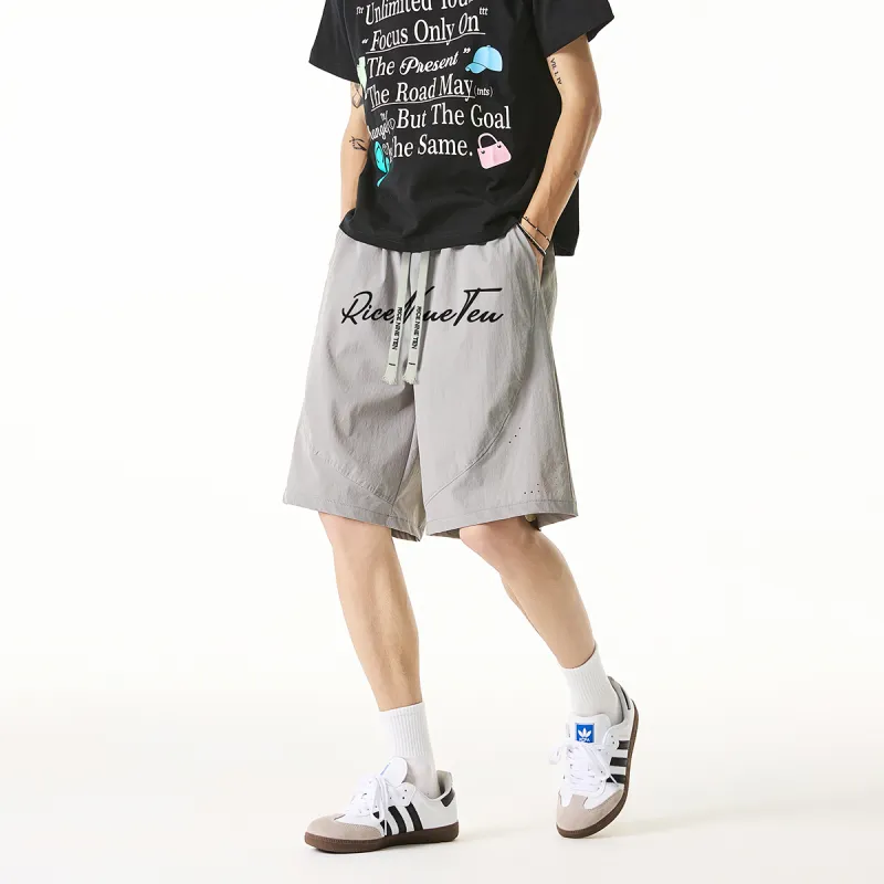 RICE NINE TEN Casual Shorts Unisex-8