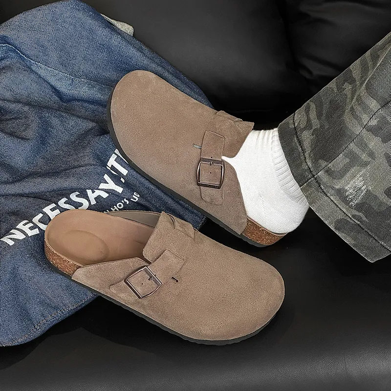 JOSINY EVA Odor Resistant Abrasion Resistant Slip Resistant Closed Toe Slippers Men's-13