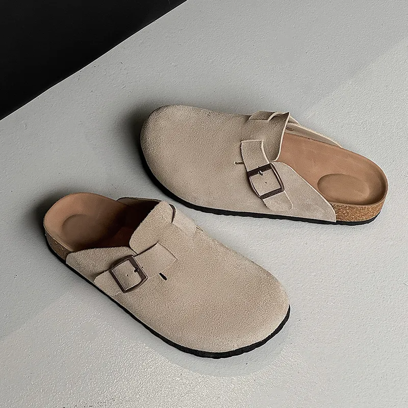 JOSINY EVA Odor Resistant Abrasion Resistant Slip Resistant Closed Toe Slippers Men's-2