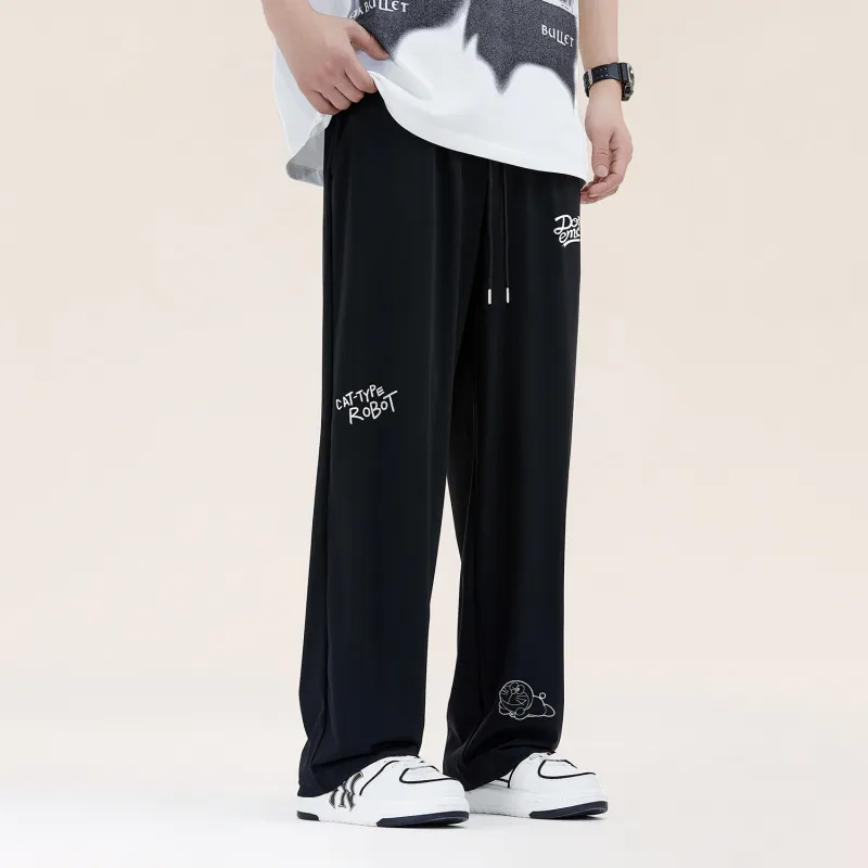 DoraemonA Casual Pants Regular Edition/Fleece Lined And Thickened Unisex-27