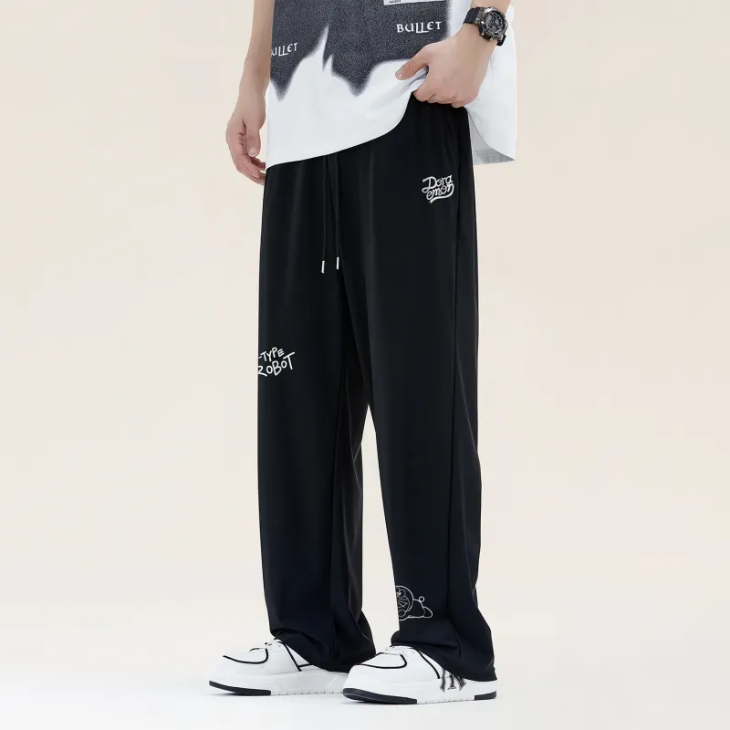 DoraemonA Casual Pants Regular Edition/Fleece Lined And Thickened Unisex-28