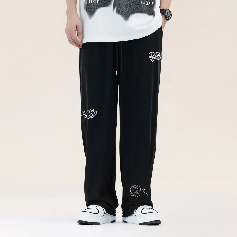 DoraemonA Casual Pants Regular Edition/Fleece Lined And Thickened Unisex-25