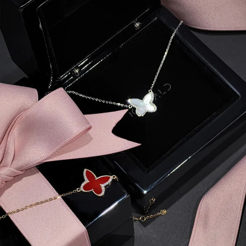 ICEWALD Diamond 925 Mother Of Pearl Necklaces Unisex-28