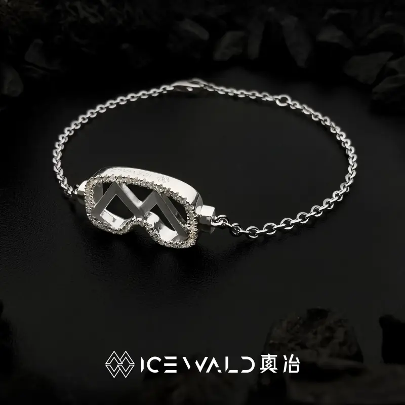 ICEWALD 925 Sterling Silver Bracelets Unisex Silver-2