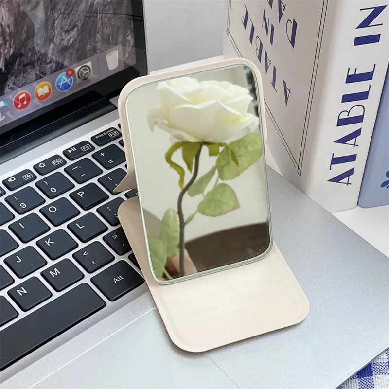 JOYTOUR Cute Cat And Dog Foldable Handheld Make Up Mirrors-1