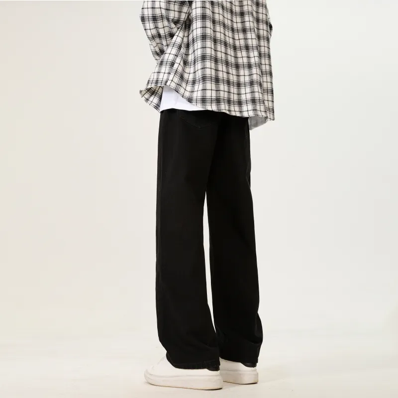 LANGWEIZHE Jeans Unisex-4
