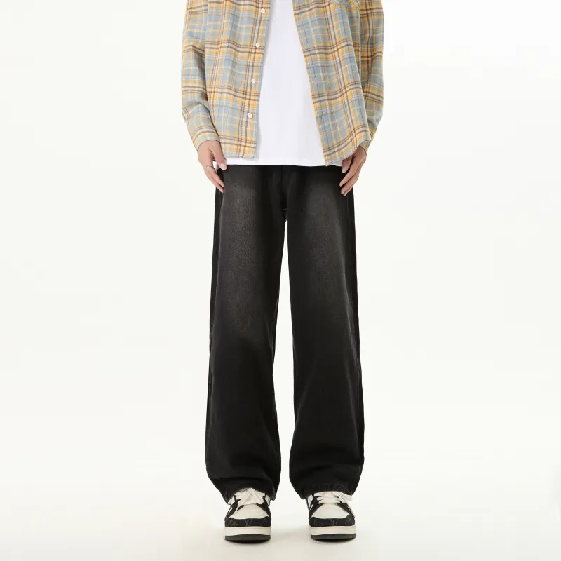 LANGWEIZHE Jeans Unisex-2