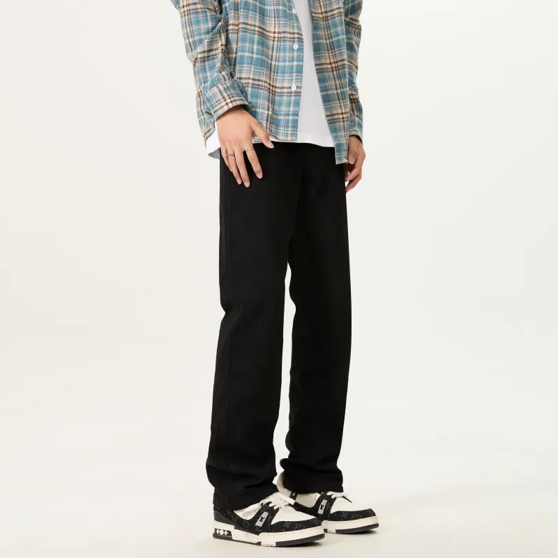LANGWEIZHE Jeans Unisex-3