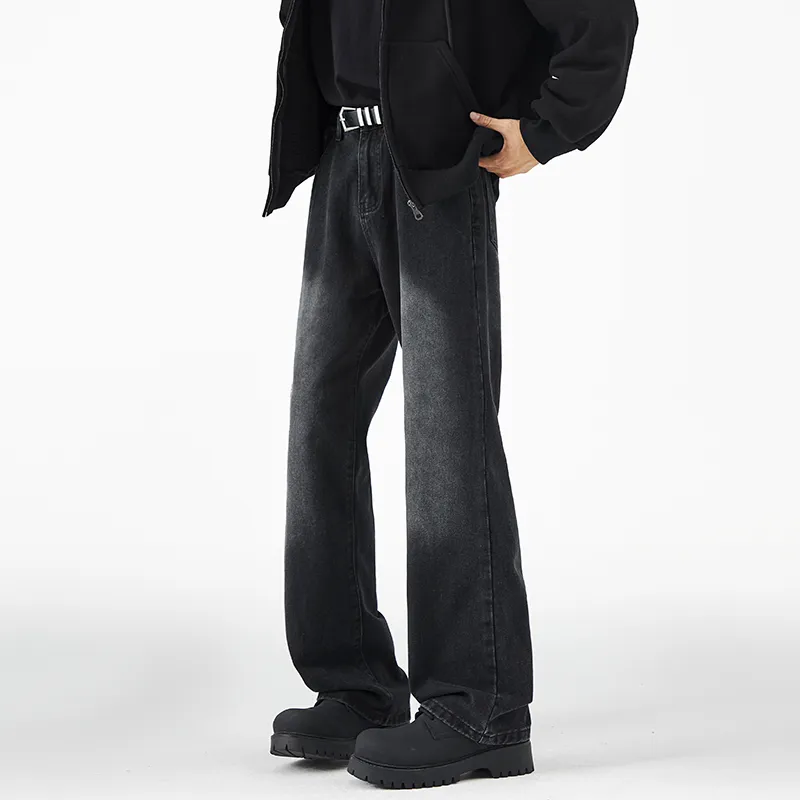 LANGWEIZHE Jeans Unisex-8
