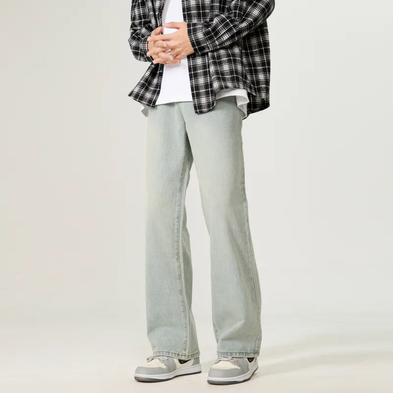 LANGWEIZHE Jeans Unisex-19