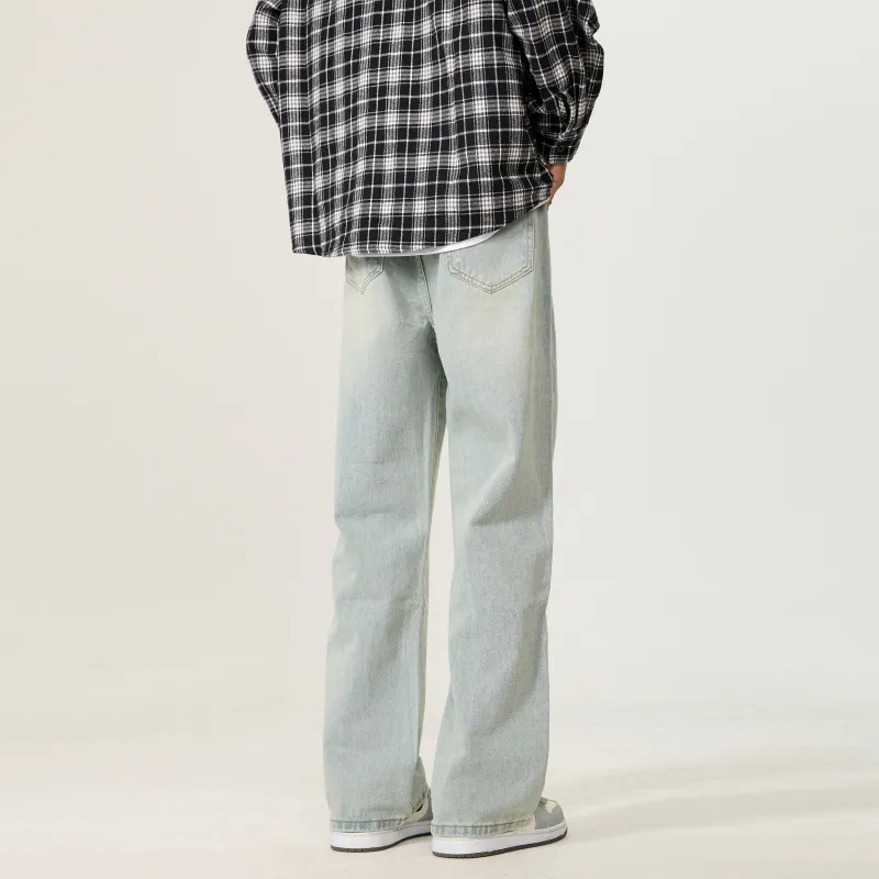 LANGWEIZHE Jeans Unisex-18