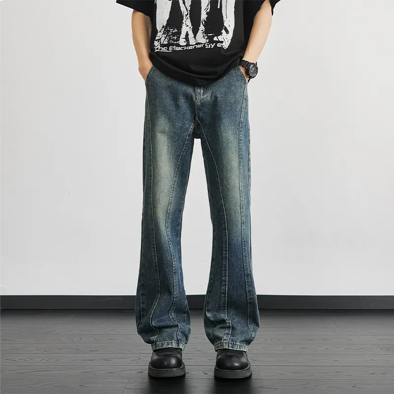LANGWEIZHE Jeans Unisex-2