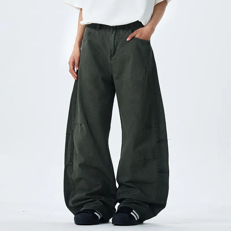 LANGWEIZHE Casual Pants Unisex-11