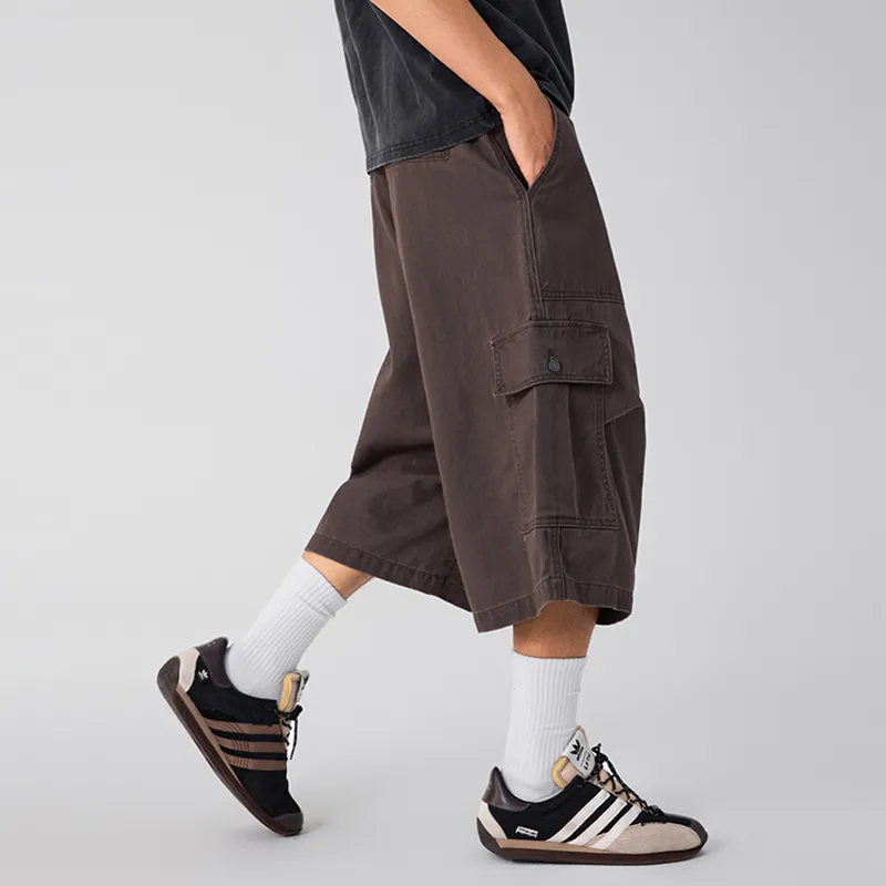 LANGWEIZHE Cargo Shorts Unisex-20
