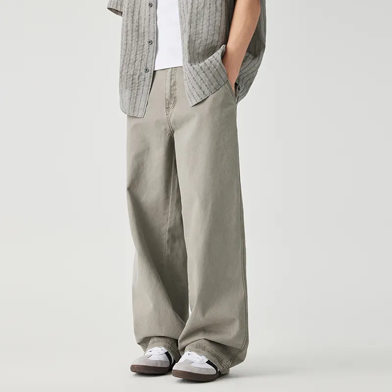 LANGWEIZHE Casual Pants Unisex-5