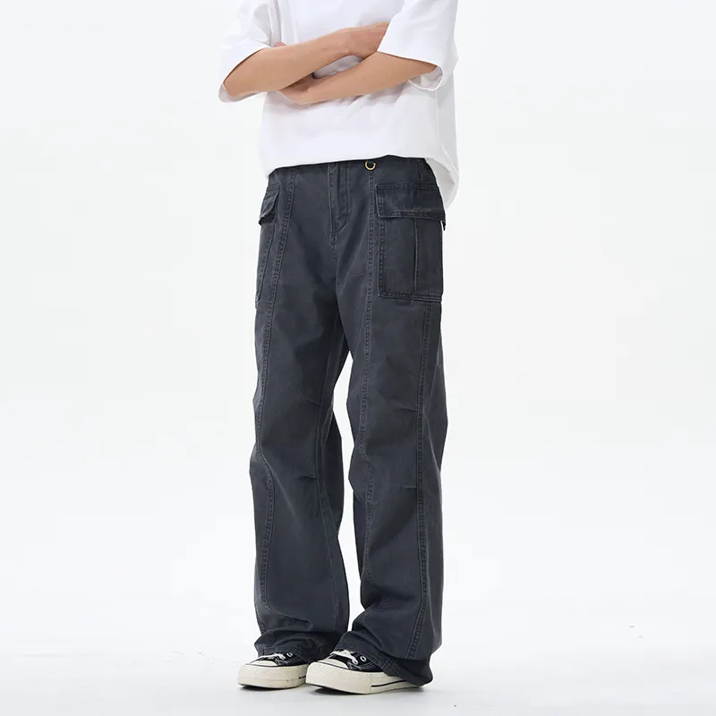 LANGWEIZHE Summer Casual Pants Unisex-36