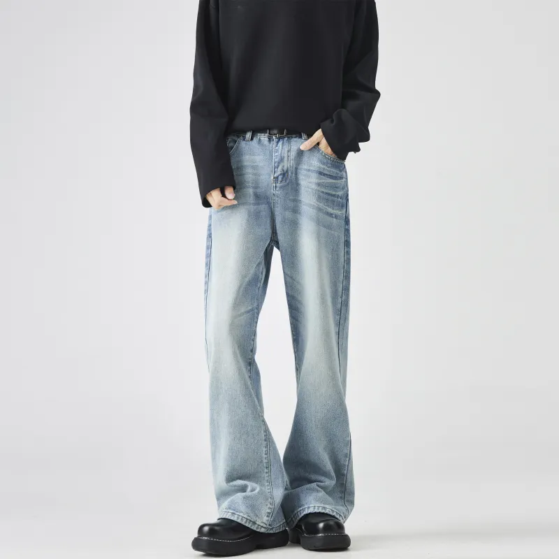 LANGWEIZHE Jeans Unisex-13
