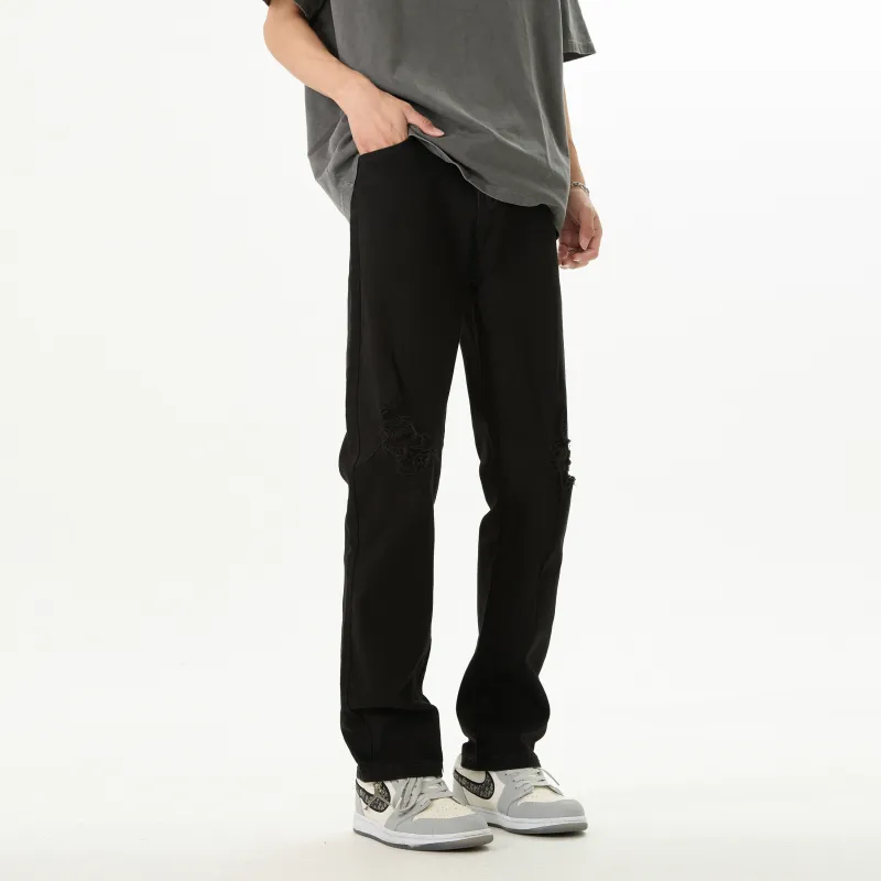 LANGWEIZHE Jeans Unisex-6
