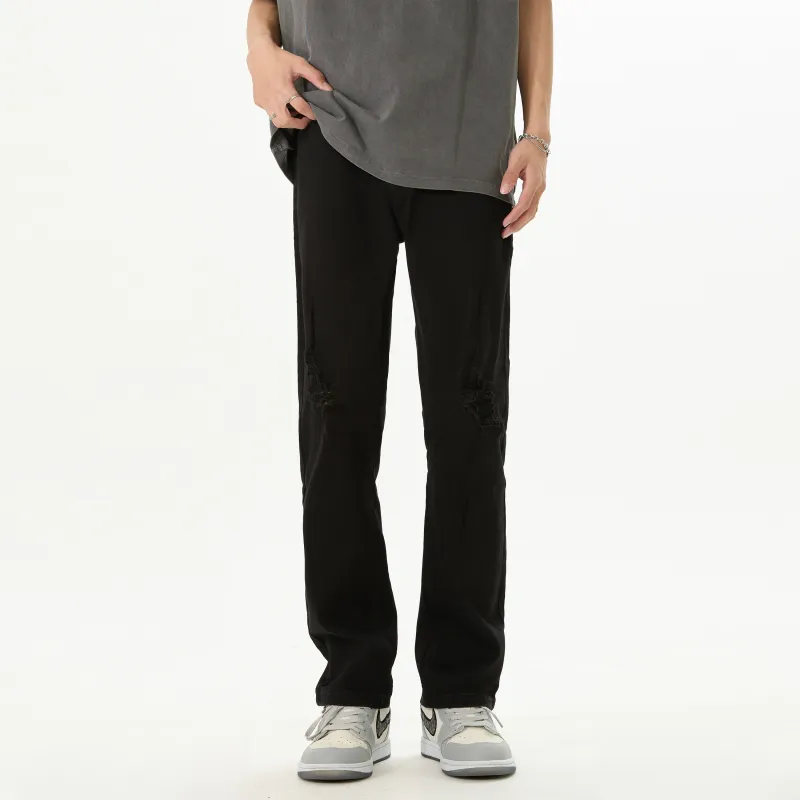 LANGWEIZHE Jeans Unisex-4