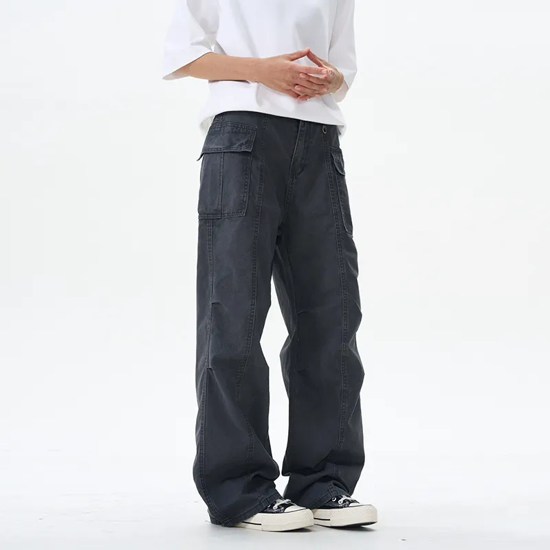 LANGWEIZHE Summer Casual Pants Unisex-37