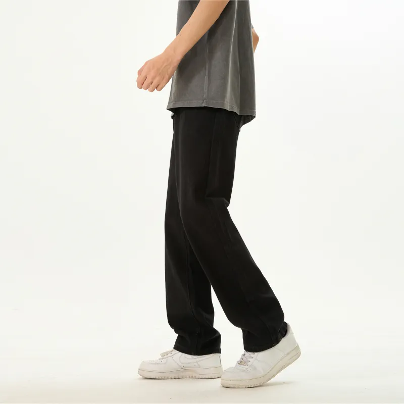 LANGWEIZHE Jeans Unisex-5