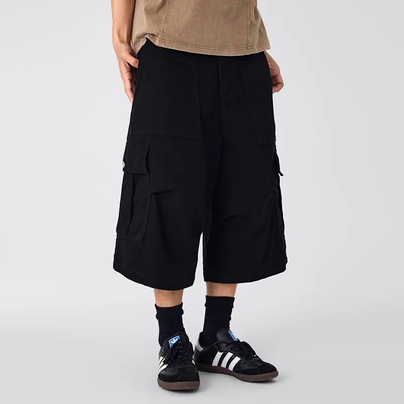 LANGWEIZHE Cargo Shorts Unisex-6