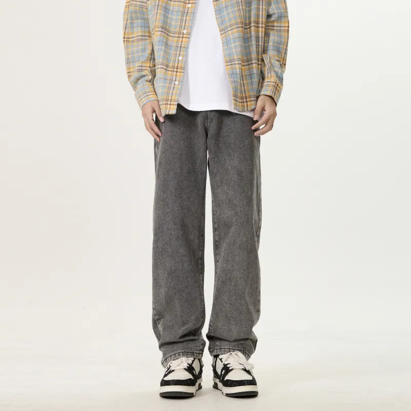 LANGWEIZHE Jeans Unisex-9