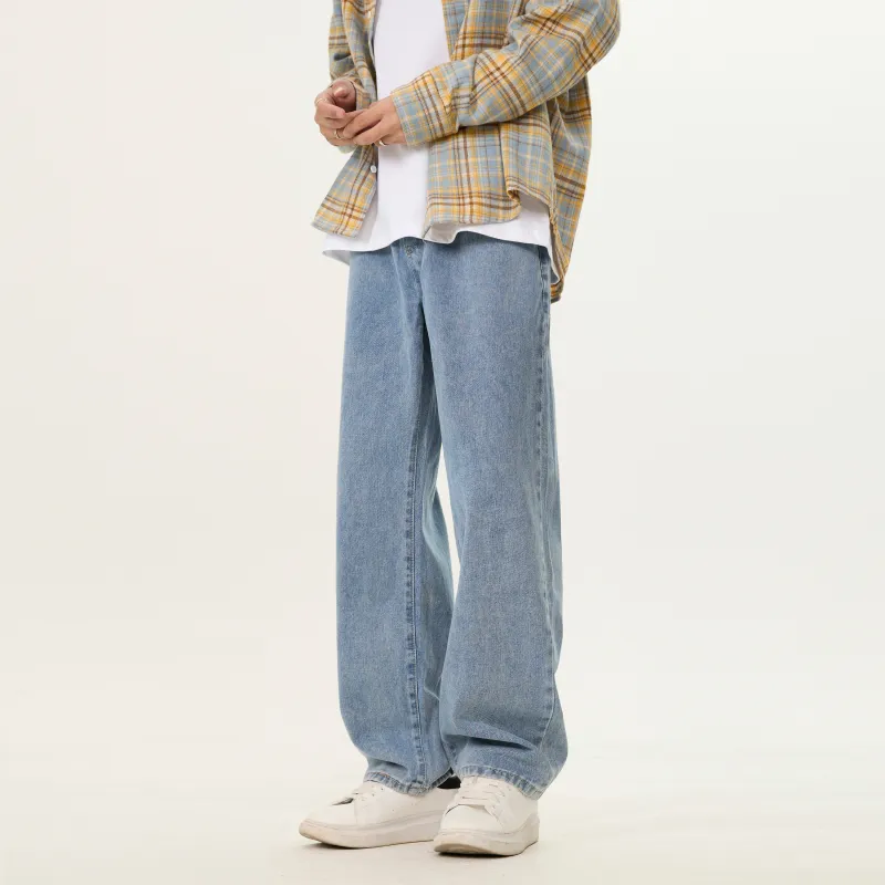 LANGWEIZHE Jeans Unisex-16