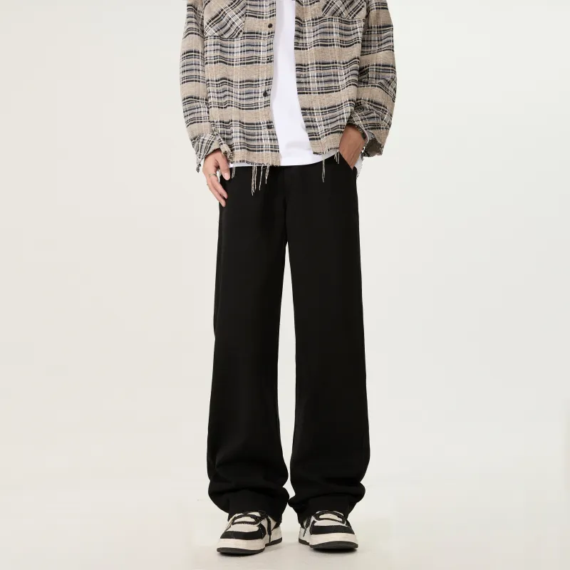 LANGWEIZHE Jeans Unisex Black-2