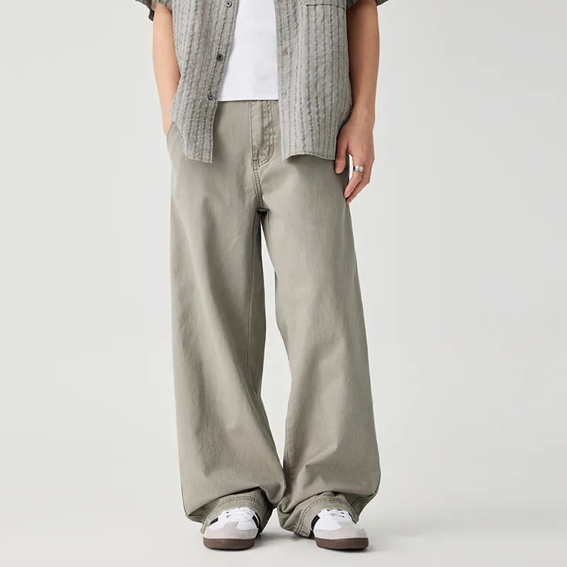LANGWEIZHE Casual Pants Unisex-2