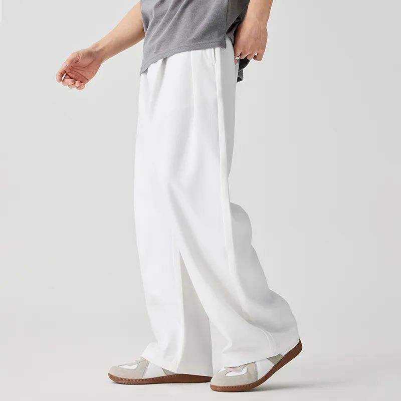 LANGWEIZHE Trendy Versatile Draped Double Bamboo High Quality Basic Unisex-11