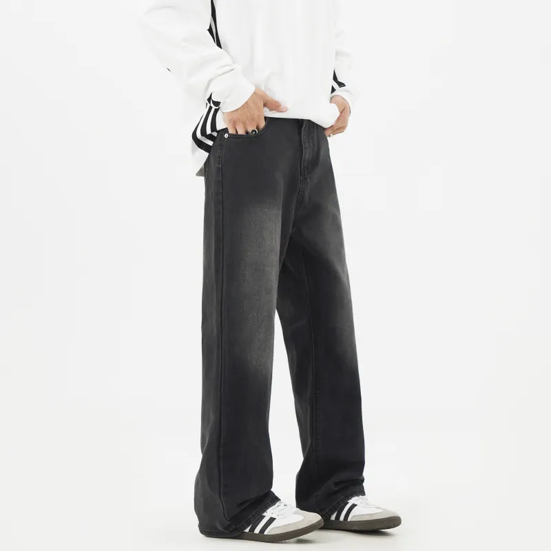 LANGWEIZHE Jeans Unisex-3