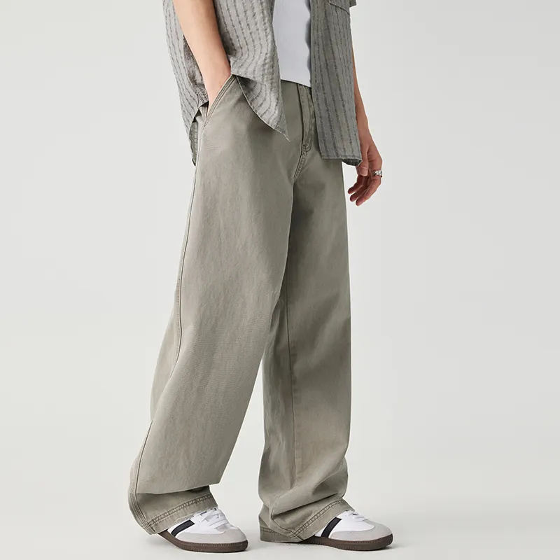 LANGWEIZHE Casual Pants Unisex-3