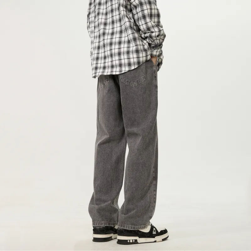 LANGWEIZHE Jeans Unisex-9
