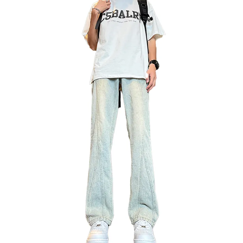 GALAXY FAIRY Jeans Unisex Yellow Mud-3