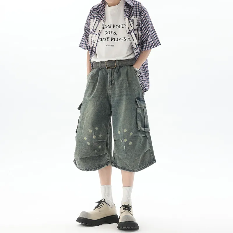 GALAXY FAIRY Denim Shorts Unisex-4