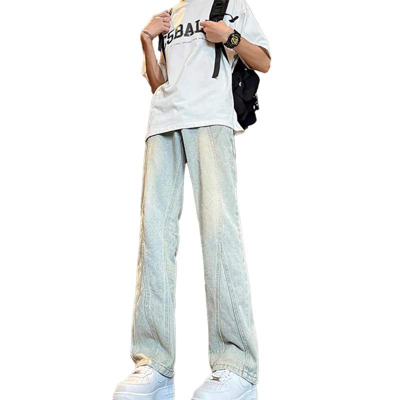 GALAXY FAIRY Jeans Unisex Yellow Mud-2