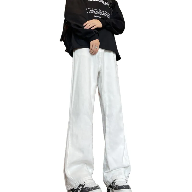 GALAXY FAIRY Jeans Unisex White-4