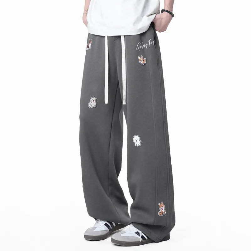 GALAXY FAIRY Knitted Sweatpants Unisex-17