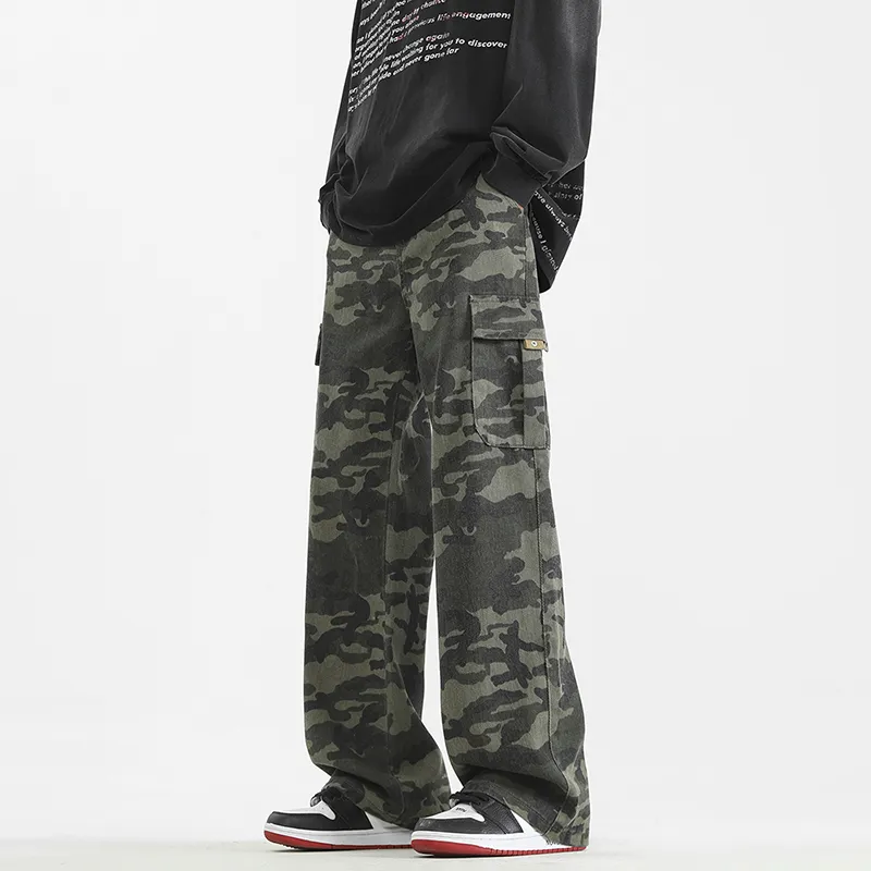 GALAXY FAIRY Jeans Unisex Camouflage-3