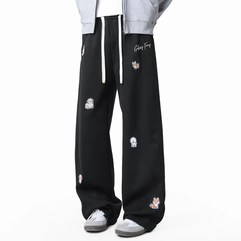 GALAXY FAIRY Knitted Sweatpants Unisex-3