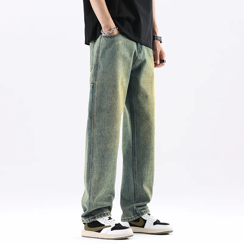 GALAXY FAIRY Jeans Unisex Vintage Blue-4