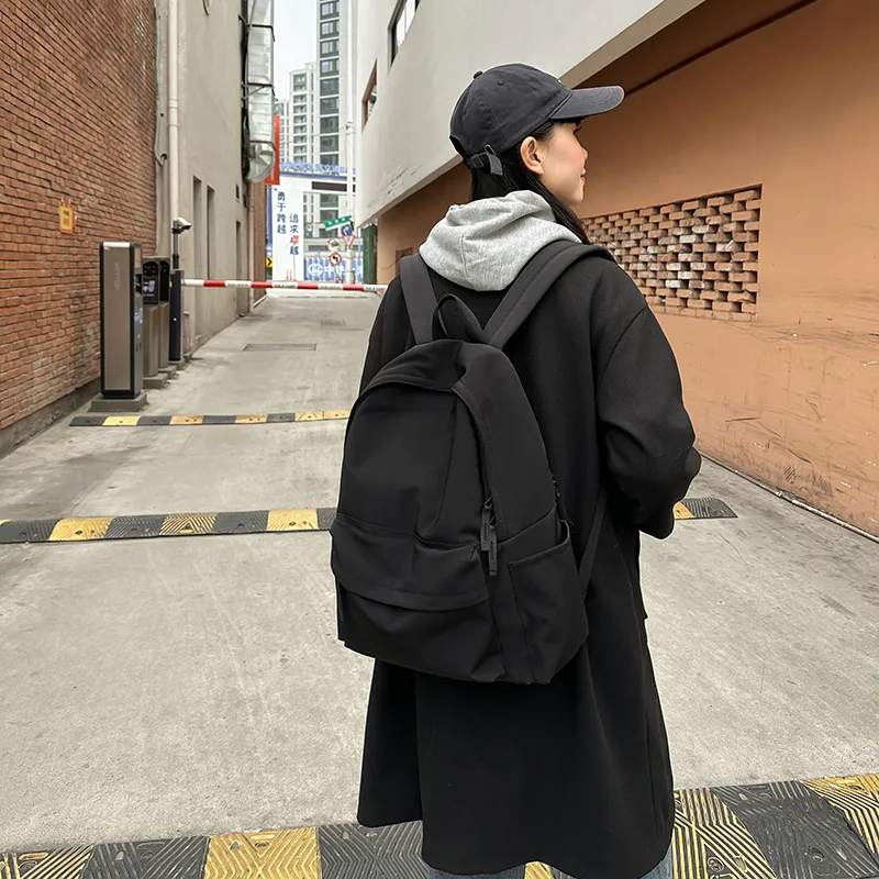 Yalu Nylon Backpack Unisex Multicolor-8