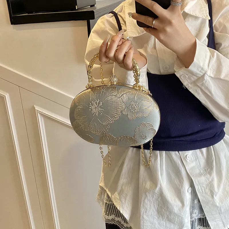 Yalu PU Handbag Regular Women's Blue/Green/White-8