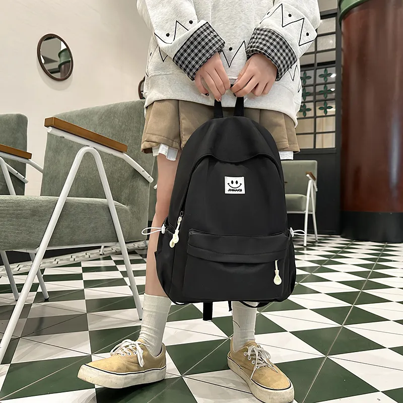 Yalu Nylon Backpack Unisex Multicolor-3