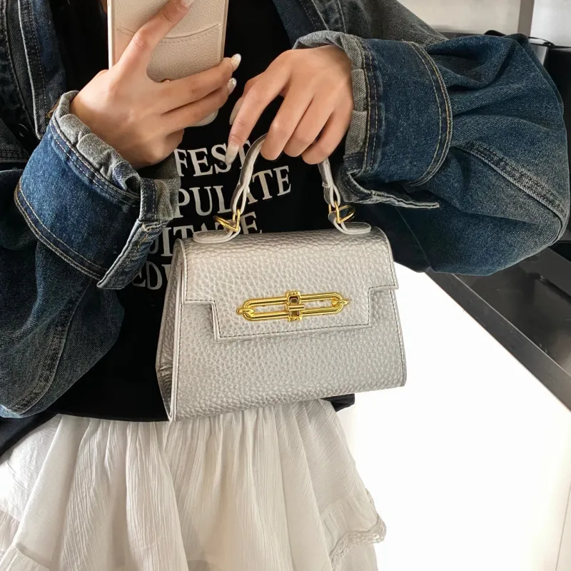 Yalu PU Kelly Bag Handbag Women's Multicolor-23